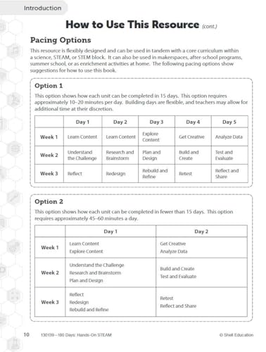 180 Days®: Hands-On STEAM for Grade 6: Practice, Assess, Diagnose