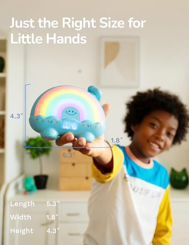 Timer Pal, Rainbow Visual Timer for Kids/Adults, 0-99 Minutes Light Timer - color: Blue