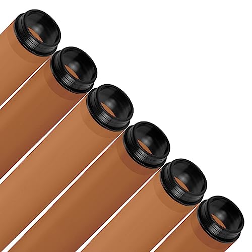 KASTLITE T12 48" Fluorescent Tube Guard Safety Sleeve, Amber, 6-Pack - color: Amber