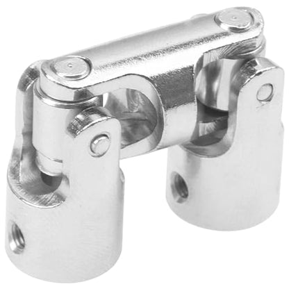 2Pcs Vgoohobby 4mm/5mm/6mm RC Boat Shaft Coupler 3 Section U Joint Coupling for RC Car Boat Robotics DIY (5mm to 5mm) - size: 5mm-5mm