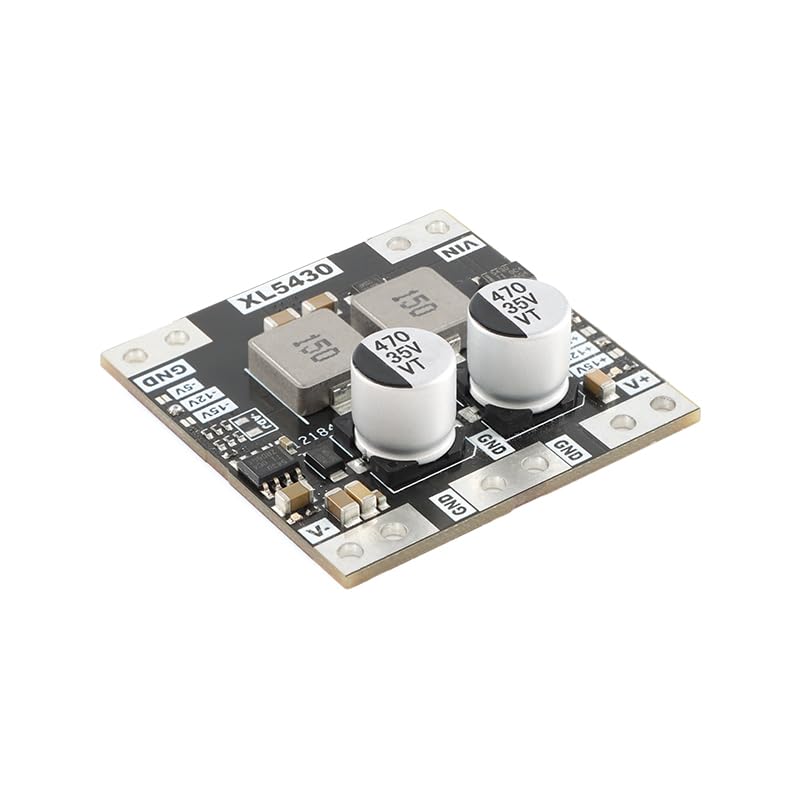 2Pcs XL5430 ±12V Positive to Dual Voltage DC Power Module, Low Ripple, Large Current, TPS5430 Scheme