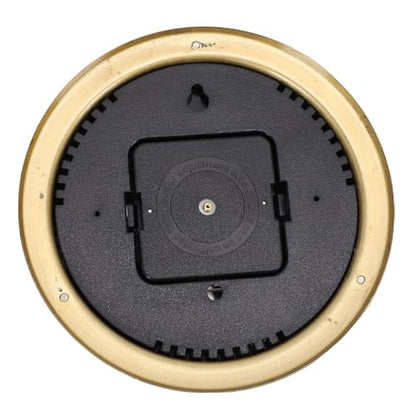 GLOGLOW Brass Marine Barometer 4.7In Dial Air Pressure Measuring Instrument