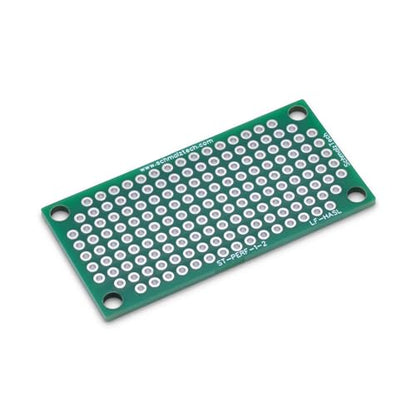 Double Sided LF HASL Perf Board, PCB Board, Electronic Circuit Board for DIY Prototype Circuit, FR4, Plated Through Hole Solder Prototype Board, ST-PERF-1-2 (1" x 2" - 2 Pack) - style: 1" x 2" - 2 Pack