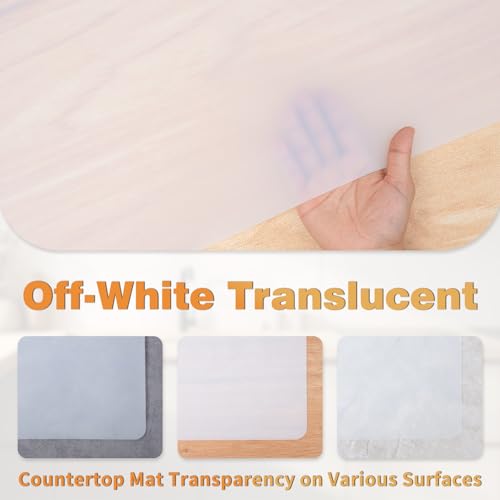 31.5" x 23.6" Extra Large Silicone Mat for Resin Casting, Epoxy and Crafts - color: Translucent