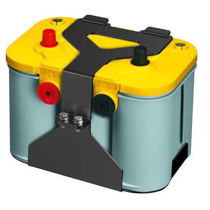 Battery Box Tray Truck Battery Tray Battery Holder Battery Mount Bracket for Optima Group 34/78 Batteries Multi-functional Storage Tray Mounted Warehouse/Kitchen Storage Rack