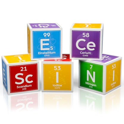 Ctosree 5 Pcs 12 Inches Large Science Party Decorations, Bright - color: Bright, style: Science