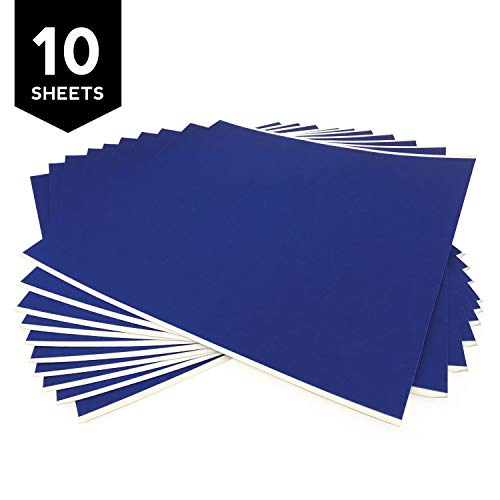 Gizmo Dorks 9 in x 12 in Blue Painters Tape 3D Printer Sheets 10 Pack