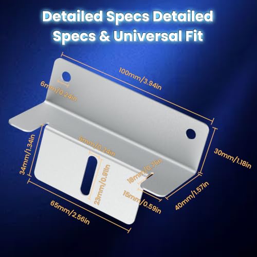 16 Pcs Z Brackets Solar Panel Mounting Kit - size: 16 pcs-Z Brackets