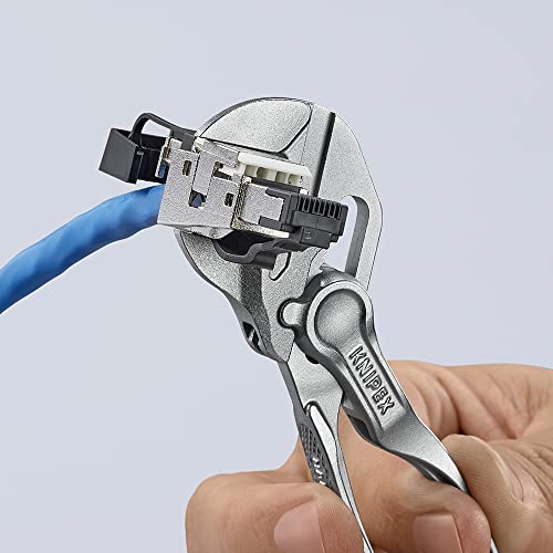 KNIPEX Tools 86 04 100 Pliers Wrench XS, 4", Silver - size: 4-Inch, style: Wrench