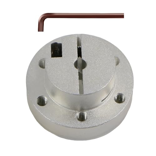 Aluminum Alloy Flange Coupling, 3 mm Inner Dia Clamping Fixed Type, Flange Shaft Coupler Connector for Connecting Motor and Wheel DIY Model RC Parts (1Piece - style: 3mm Clamping Flange