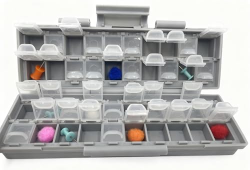 4 units AideTek BOX-ALL 40 Individual Compartments Organizer The Flexible Solution for Mixed Small Parts - style: 4BOXALL40