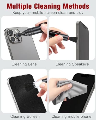 14-in-1 Camera Lens Cleaning Kit - Mirrorless & DSLR Sensor Cleaning Kit for Canon, Sony, Nikon Including Lens Blower, Detergent, Swabs, Cloth, Pen, Brush - size: 14 IN 1