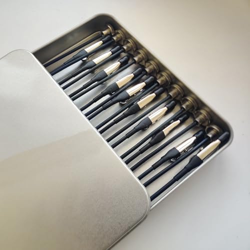 Magnetic Helping Hands, 20 Crocodile Clips, for Soldering & Model Painting - color: Silver, size: L