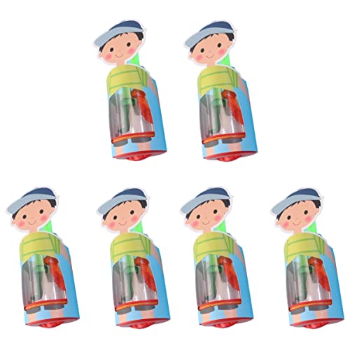YARNOW Human Lung Breathing Model 6-Pack Assembly DIY Toy for Kids Science Learning Educational Lung Project Demonstration and Homework