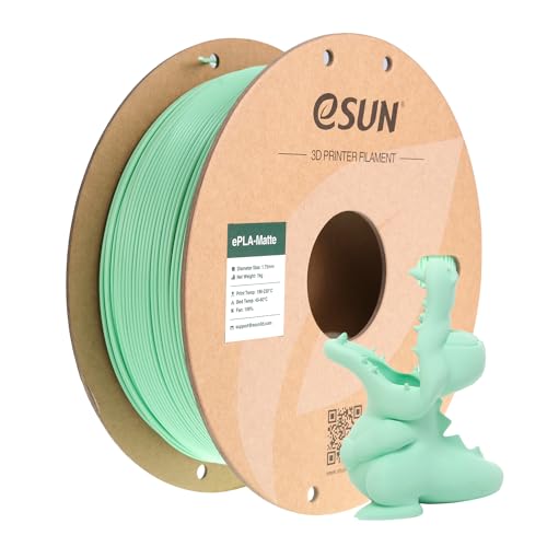 eSUN Matte PLA Filament 3D Printer Filament 1KG Mint Green - color: Mint Green, size: 1KG
