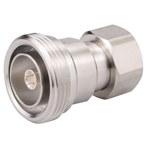 4.3/10 Mini Din Male to 7/16 L29 Female Adapter 4.3-10 MiniDIN Male to Din Female Adaptor Low PIM 160dBc - color: 4.3-10 Male to 7/16 Female