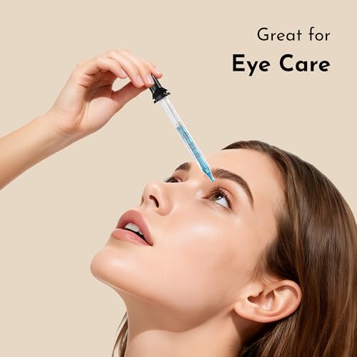 PrettyCare Eye Dropper 8 Pcs, Glass Eye Dropper for 30 ml Essential Oils Bottles Round Tip Measured Medicine Droppers Calibrated 1 ml Capacity - color: 8P-30