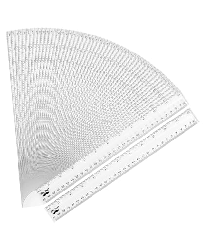 Mr. Pen- Bulk Plastic Rulers, 12 Inch, 50 Pack, Easy-to-Read Markings - color: Clear, size: 50 Pack 12 Inch