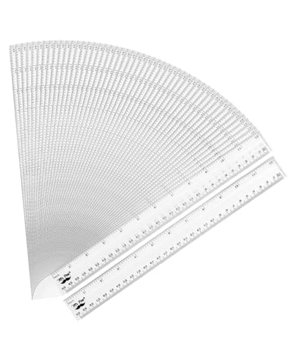 Mr. Pen- Bulk Plastic Rulers, 12 Inch, 50 Pack, Easy-to-Read Markings - color: Clear, size: 50 Pack 12 Inch