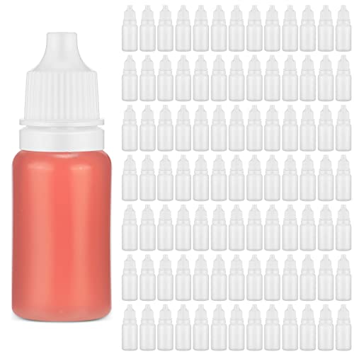TrelaCo 300 Pcs 10ml Plastic Dropper Bottles Bulk, Clear - color: White, size: 10ml