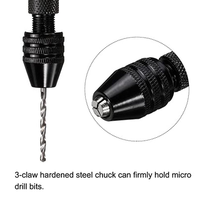 uxcell 37pcs Hand Drill Tool Set Hand Tool for DIY Craft Carving