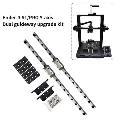 Generic Elves Upgrade Y axis Rail Ender 3 S1 Pro Y axis MGN9H Linear Rail Upgrade for Ender-3 S1 3D Printer
