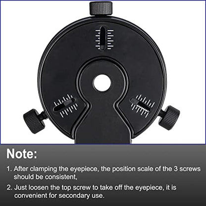 CELTICBIRD - Upgrade Smartphone Scope Adapter Spotting Scope Phone Adapter - Precision Metal Telescope Phone Mount for Spotting Scopes, Binoculars, Monocular, Telescope, Microscope