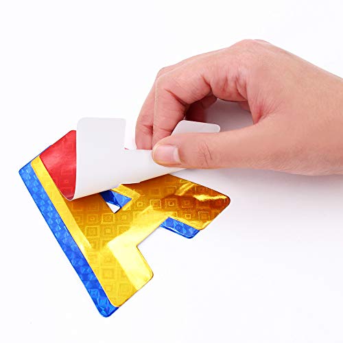 ArtSkills Poster Letters 2.5” Paper Letters for Poster Board Projects, Classroom Bulletin Boards, Sign Making Supplies, Holographic, 228 Pieces - color: Holographic, size: 2.5 in