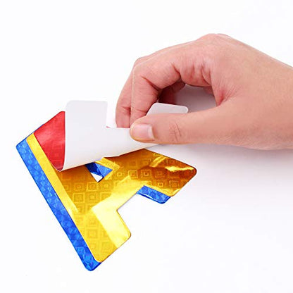 ArtSkills Poster Letters 2.5” Paper Letters for Poster Board Projects, Classroom Bulletin Boards, Sign Making Supplies, Holographic, 228 Pieces - color: Holographic, size: 2.5 in