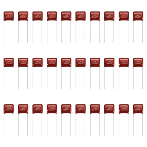 MECCANIXITY 30 Pcs Metallized Polypropylene Film Capacitors 563J 0.056UF - size: 563J 0.056UF