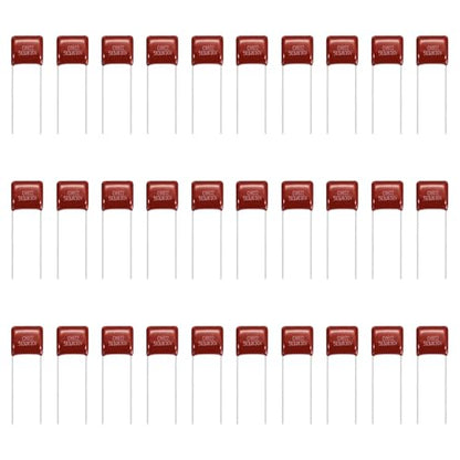 MECCANIXITY 30 Pcs Metallized Polypropylene Film Capacitors 563J 0.056UF - size: 563J 0.056UF
