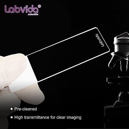 144pcs Frosted Microscope Slides, Dim.75mmx25mm, LVQ034W - color: 144pcs,White Color Frosted Slides