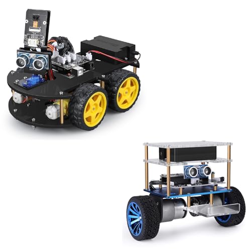 ELEGOO UNO R3 Project Smart Robot Car Kit V4 & ELEGOO Tumbller Self-Balancing Robot Car Kit Compatible with Arduino