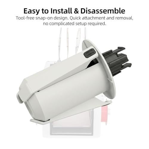FYSETC Replacement Filament Holder for Snapmaker U1 3D Printing: Original Parts Spool with 4 Label Stickers Holder, Direct Feed, Easy Installation for 3D Printer Accessory