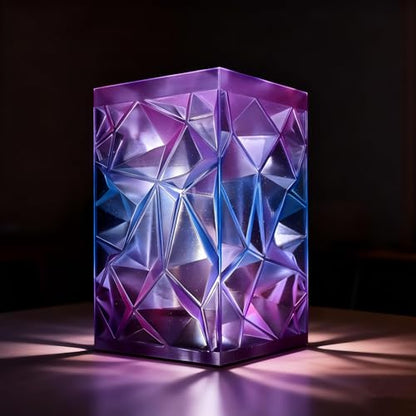 OVV3D Clear PLA Filament 1.75mm, 3D Printer Filament Translucent PLA, 1kg Spool, Transparent Filament Blue Purple Gradient Color Change Low Warping & No-Bubbles, +/- 0.02 mm, Fit Most 3D Printers - color: Translucent Galaxy