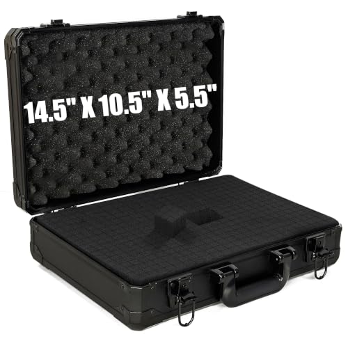 15 Inch Hard Carrying Storage Case - size: Inner：14.5''X 10.5 X 5.5''