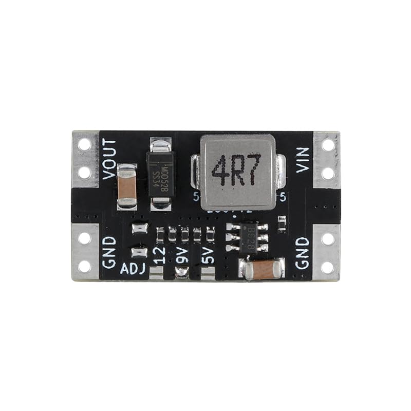 5pcs XL3608 9V 2A DC-DC Boost Module Compact Power Supply with 2.5V-11.5V Input - color: XL3608-9V