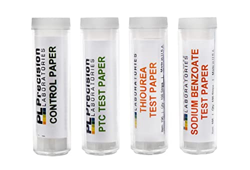 Eisco Supertaster Test Kit, Super Taster Test Strips, Control Paper, 400 Pc