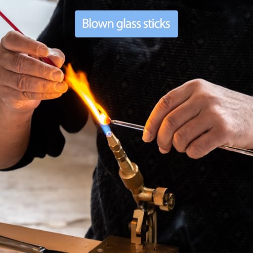 15 Pack Thin Glass Stirring Rods, 5mm x 8 Inch, Borosilicate Lab Rods - size: 8 inch 5 mm