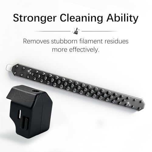 6+1 Silicone Sock & Nozzle Brush Set for Anycubic Kobra X/Kobra 4 Nozzles Silicone Cover,300°C Heat-Resistant Hotend Sleeves with Self-Adhesive Nozzle Wiper – Stick Directly on Platform for Anycubic - color: Silicone Sock and Nozzle Wiper