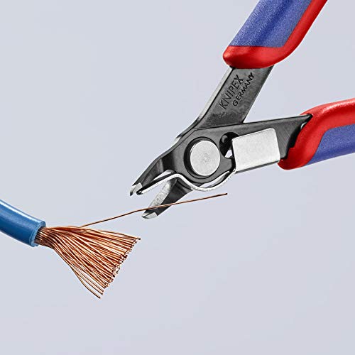 KNIPEX - 78 41 125 Tools - Electronics Super-Knips, Multi-Component (7841125) - size: 5-Inch with Lead Catcher