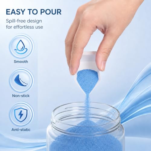 Coloch 250 Pcs Weigh Boats, 15ml Disposable Plastic Trays for Scales