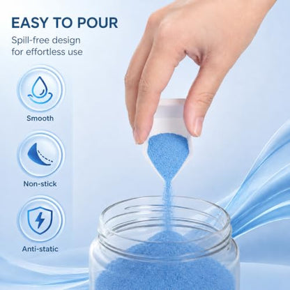 Coloch 250 Pcs Weigh Boats, 15ml Disposable Plastic Trays for Scales