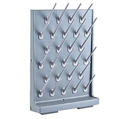 Drying Rack Lab Drying Rack 27 Pegs Grey - color: Gray, size: 27 pegs