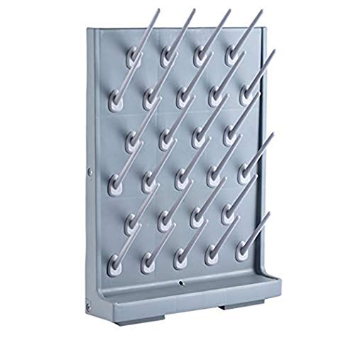 Drying Rack Lab Drying Rack 27 Pegs Grey - color: Gray, size: 27 pegs
