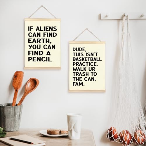 CGBHW Funny Classroom Themes Decoration Sets Poster Hanger Frame 12x16 Inch, Inspirational Growth Mindset Posters Wall Art Hanging Decor for Middle School Math Classroom Playroom,Gift for Teacher - color: Classroom decor-13