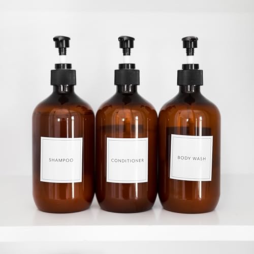 Bathroom Laundry Labels for Jars - 164 Closet Laundry Stickers, Cleaning Labels for Jars Spray Bottles, Bedroom Closet Household Laundry Organization - style: Modern White Bathroom Laundry Closet Labels