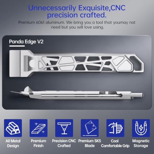 BIQU Panda Edge V2.0 3D Printer Scraper Compatible Bambu-Lab Spatula Blades - size: V2.0