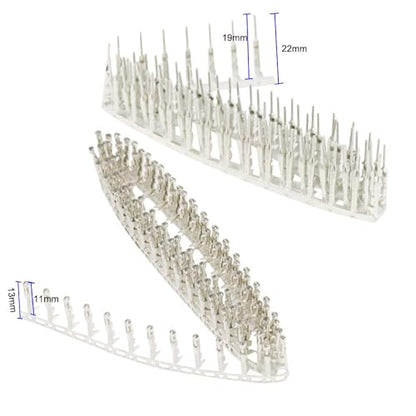 100PCS 2.54mm 18-24awg Male Pin Crimp Terminal Connector + 100PCS Female Pins Connector Kits for Dupont Jumper Wire Cable - color: 100PCS Male and 100PCS Female