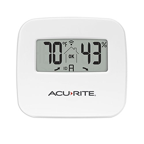 AcuRite (06044M) Wireless Room Temperature and Humidity Monitor Sensor
